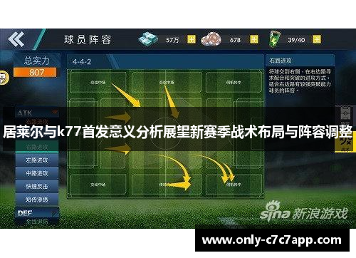 居莱尔与k77首发意义分析展望新赛季战术布局与阵容调整