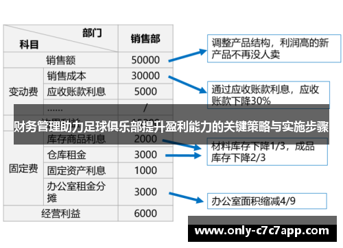 财务管理助力足球俱乐部提升盈利能力的关键策略与实施步骤 财务管理助力足球俱乐部提升盈利能力的关键策略与实施步骤